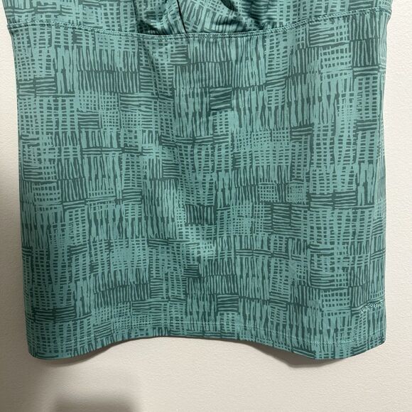 PATAGONIA Green Bandha Stretch Sleeveless Outdoor Athletic Tank Top Size Large - Picture 6 of 9